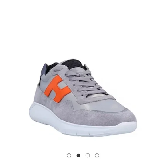 Hogan | Shoes | Hogan Sneakers Grey Orange | Poshmark display picture 1